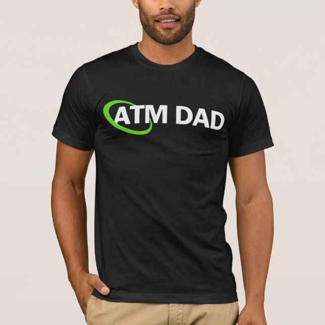 Camiseta papá de la atmósfera (Anverso)