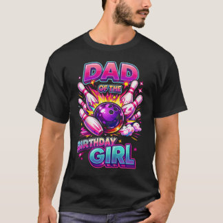 Camiseta Papá de la Cumpleañera Fiesta de Cumpleaños de Bol
