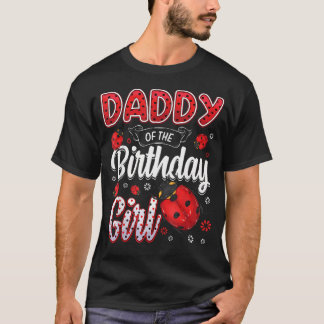 Camiseta Papa de la Cumpleañera - Mariquita Familiar