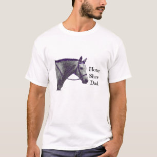 Camiseta Papá de la demostración del caballo - jinete