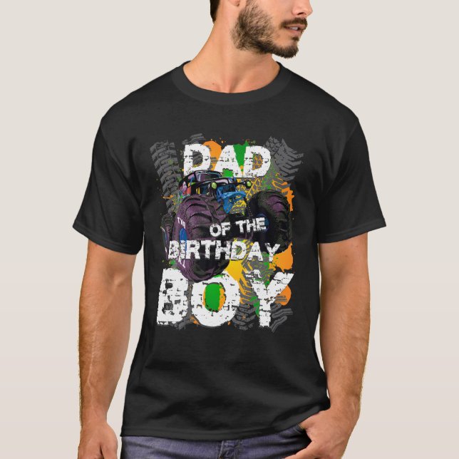 Camiseta Papá De La Fama De Cotización Del Camión De Cumple (Anverso)