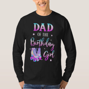 Camiseta Papá De La Familia Bday Del Chica De Cumpleaños