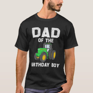 Camiseta Papá De La Familia De Fiestas De Birthday Boy Far