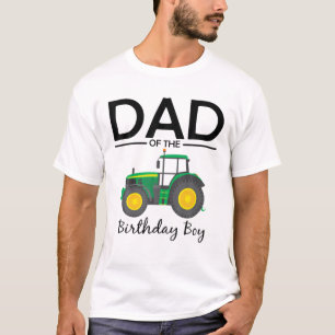 Camiseta Papá De La Familia De Fiestas De La Granja Tracto