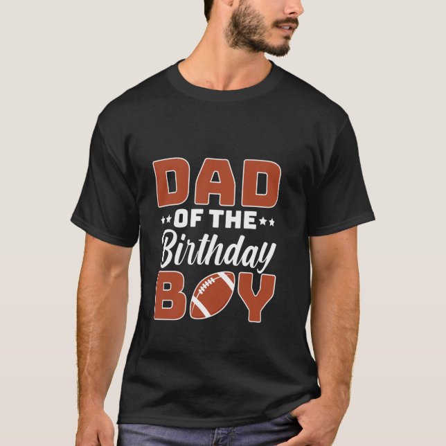 Camiseta Papá De La Familia Fiesta Amante Del Fútbol De Cum (Anverso)