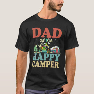 Camiseta Papá De La Feliz Camper Primera Fama De Camping De