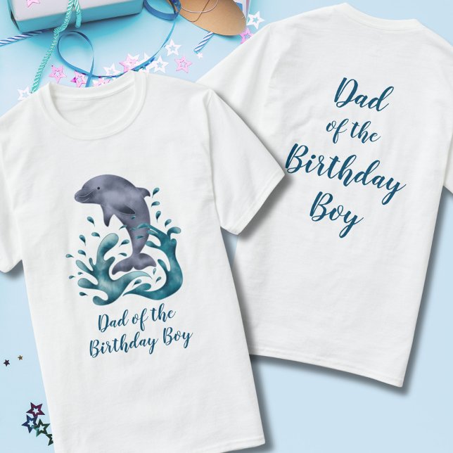 Camiseta Papá de la fiesta de cumpleaños del niño de cumple (Subido por el creador)