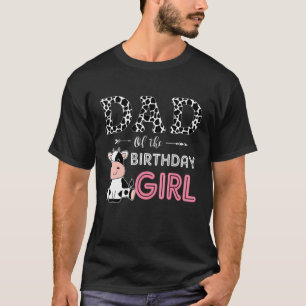 Camiseta Papá de la granja Chica de cumpleaños papá papá fa