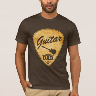 Camiseta Papá de la guitarra del vintage
