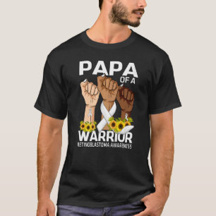 Camiseta Papa De La Mano De Un Guerrero Retinoblastoma Sens