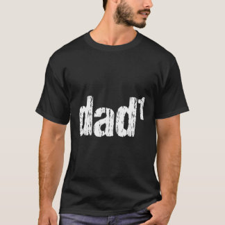Camiseta Papá De La Matemática Del Día Del Hijo Hija