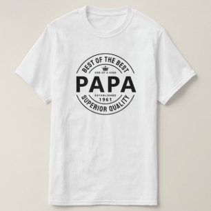 Camiseta Papa de la Mejor Calidad Superior