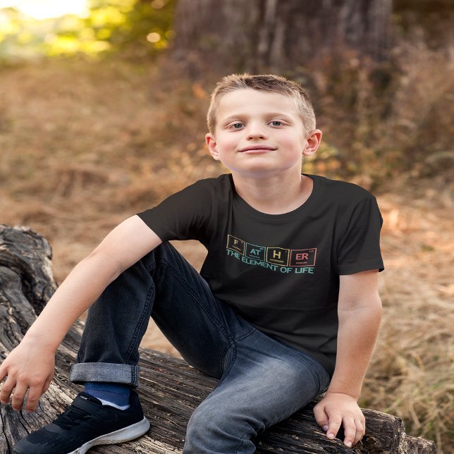 Camiseta Papá de la Mesa Periódica Funny (Father Funny Periodic Table Dad T-Shirt)