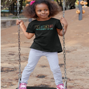 Camiseta Papá de la Mesa Periódica Funny