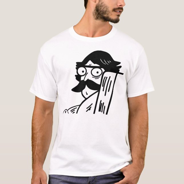 Camiseta Papá de la mirada fija (Anverso)
