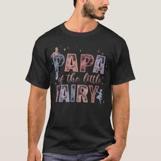 Camiseta Papa De La Niña Hada En Su 1er Cumpleaños