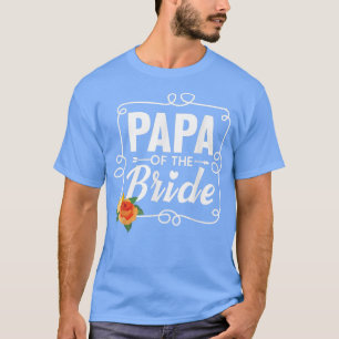 Camiseta Papá de la novia por un padre