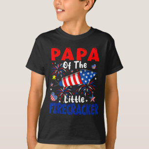 Camiseta Papa de la pequeña petarda orgulloso del 4 de juli