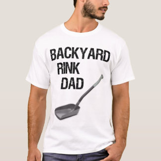 Camiseta Papá de la pista del patio trasero