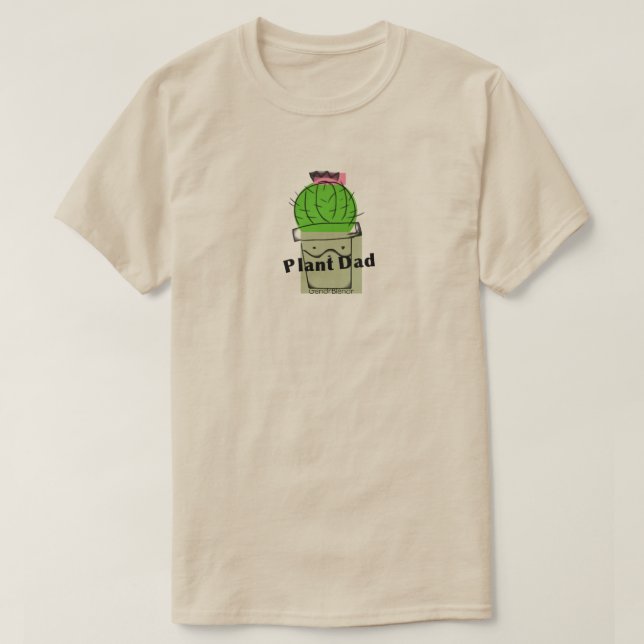 Camiseta Papá de la planta (Diseño del anverso)