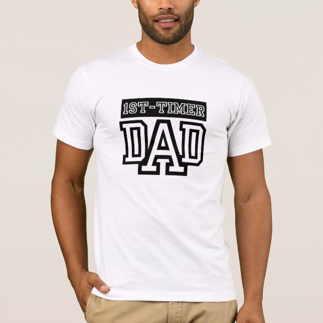 Camiseta PAPÁ de la primera vez (Anverso)
