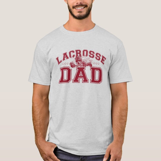 Camiseta Papá de LaCrosse (Anverso)