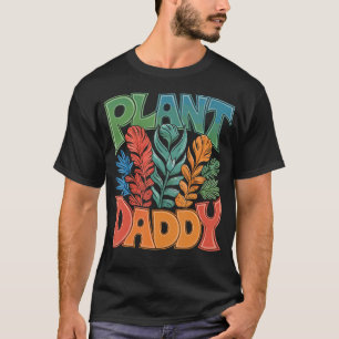 Camiseta Papa de las Plantas Jardinería Plantas Papá