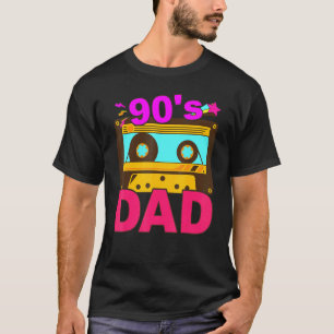 Camiseta Papá de los 90 años ochenta por Nostalgia Papá de 