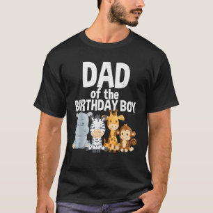 Camiseta Papá De Los Animales Del Zoológico Safari De Nacim