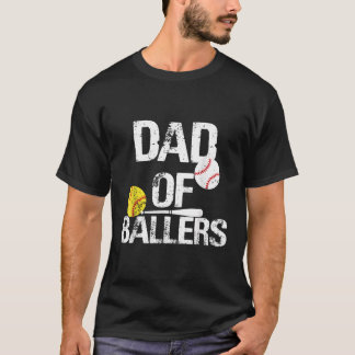 Camiseta Papá De Los Bailarines, Papá De Los Jugadores De B