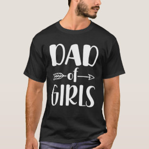 Camiseta Papá De Los Chicas Tee Gráfico Presente A Papá Des