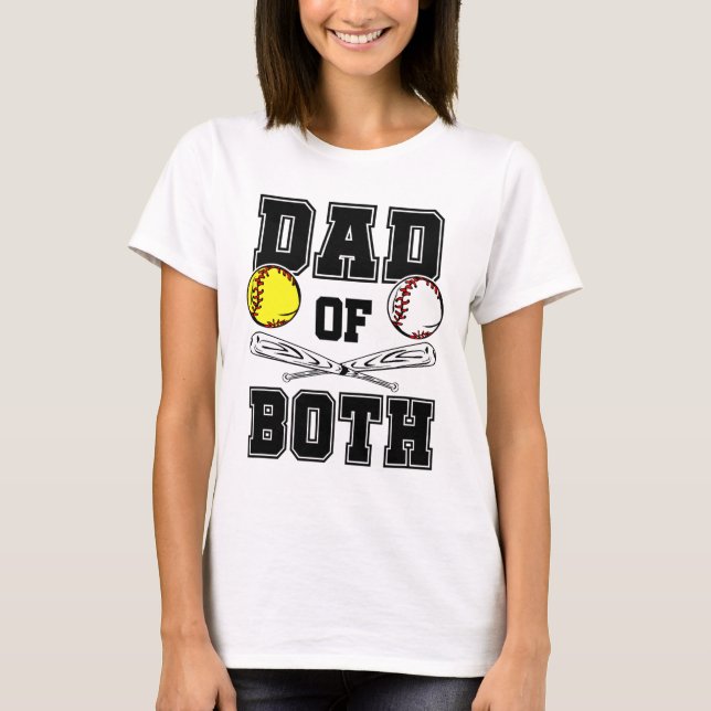 Camiseta Papá de los dos papás de baloncesto es gracioso (Anverso)