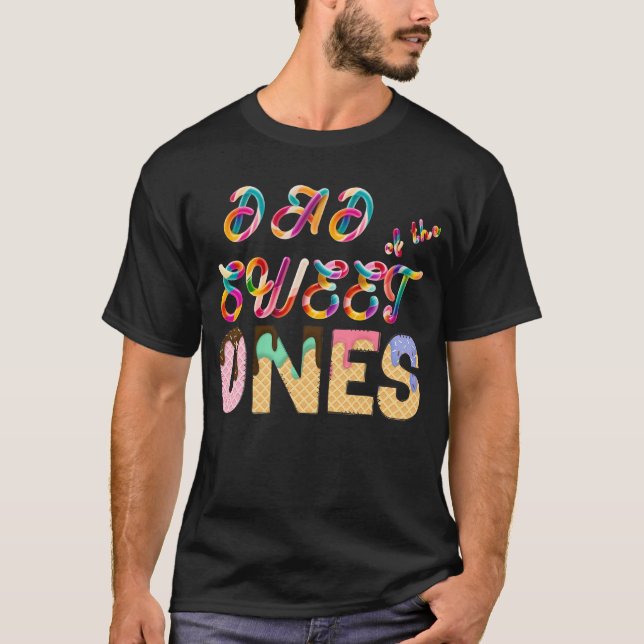 Camiseta Papá de los dulces (Anverso)