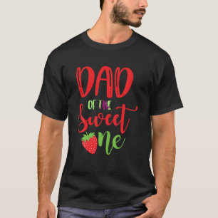 Camiseta Papá De Los Dulces Un Día De Cumpleaños Temático D