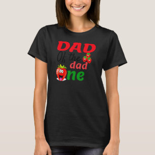 Camiseta Papá De Los Dulces Un Dulce Un Nacido De Fresa