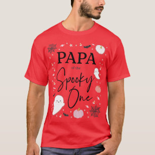 Camiseta Papá de los hombres del espeluznante primer cumple
