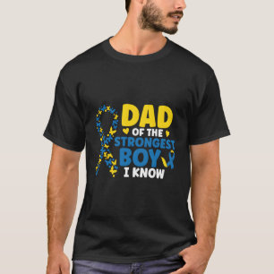 Camiseta Papá De Los Más Fuertes Que Conozco Awarenes De Sí