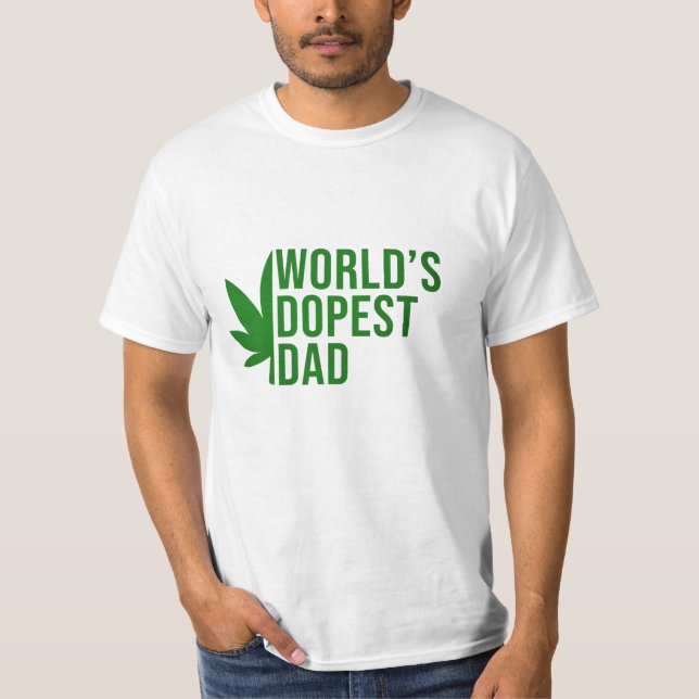 Camiseta papá de los mundos (Anverso)