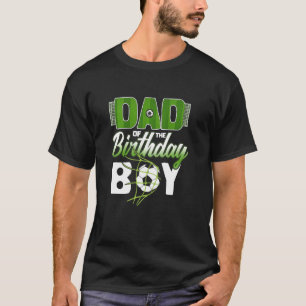 Camiseta Papá De Los Niños De Cumpleaños Fútbol Papá Para E