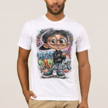 Papá de moda urbana