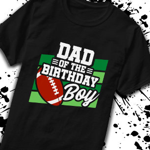 Camiseta Papá de niño de cumpleaños Fiesta de fútbol padre