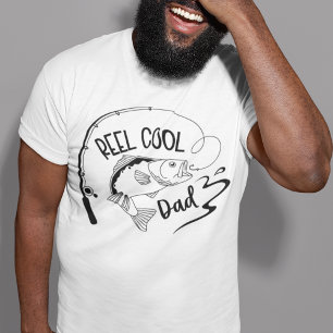 Camiseta PAPÁ DE PESCA   REEL GUAY DAD   Día del Padre