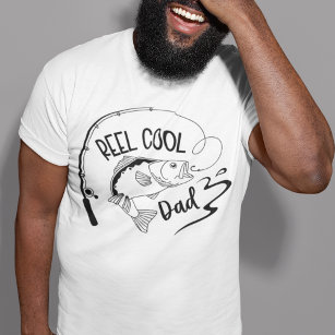 Camiseta PAPÁ DE PESCA   REEL GUAY DAD   Día del Padre