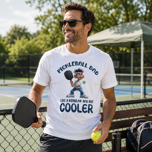 Camiseta Papá de Pickleball, Como un Papá Regular