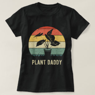 Camiseta Papá de Plantas Retro Regalo Divertido para Jard