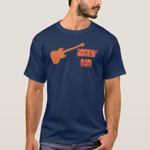Camiseta ¡Papá de Rockin! Guitarra