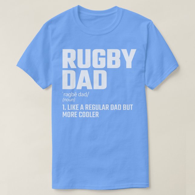 Camiseta papá de rugby (Diseño del anverso)