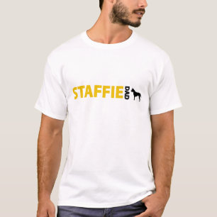 Camiseta Papá de Staffordshire Terrier