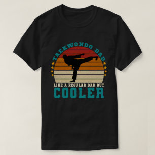 Camiseta Papá de Taekwondo quiere un padre común pero más f
