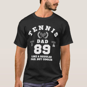 Camiseta Papá de tenis divertido deportes establecido en 19